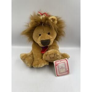 Hallmark Lion Plush "Kitt - The King of Hearts" Valentines Day Plush Stuff 11"